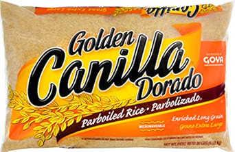 Golden Canilla Parboiled Rice | 20lb