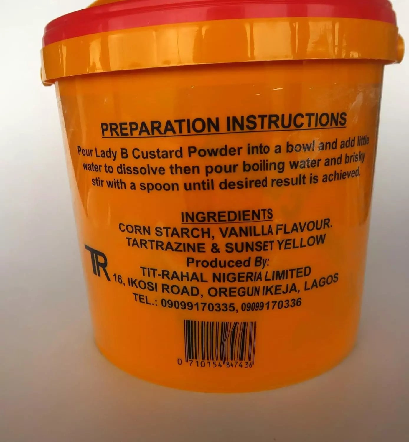 Lady B Custard – 2kg